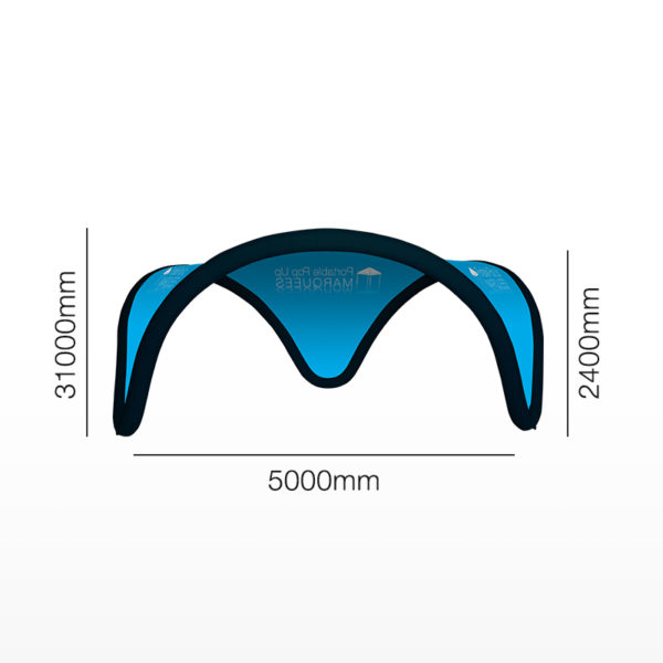 6.6 x 6.6m Inflatable Tent - Image 4