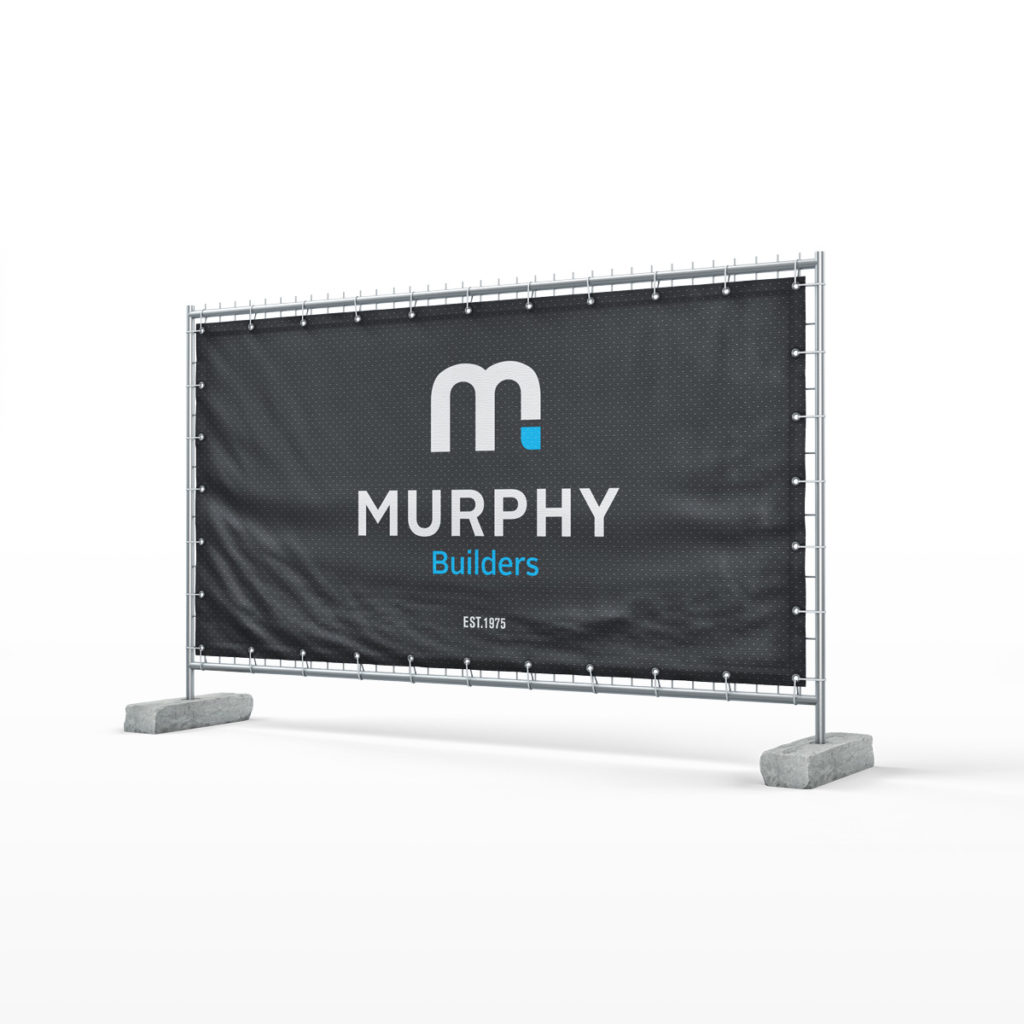 Fence Mesh Banners Portable Pop Up Marquees